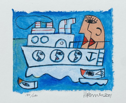 Serigrafia di Hannes Kuiper W27