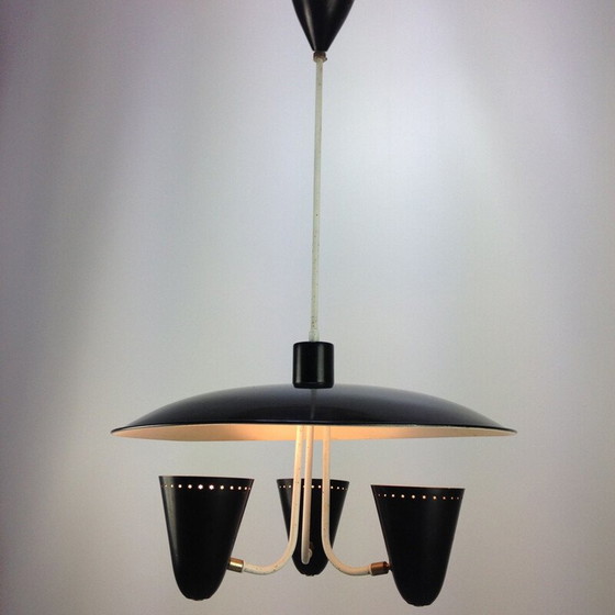 Image 1 of Mid century pendant lamp by H. Th. J. A. Busquet for Hala, Holland 1950s