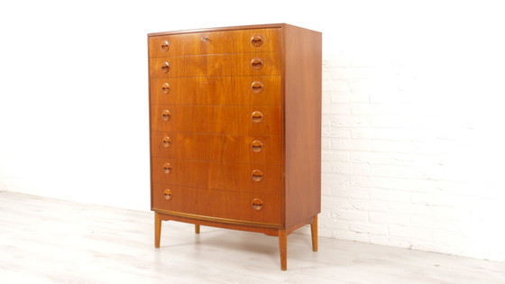 Image 1 of Commode | Design danois | Teck | 7 Tiroirs | 113 cm