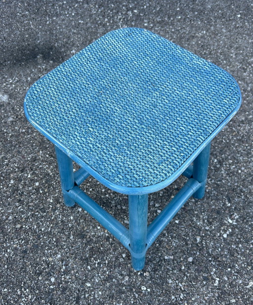 Rattan stool 1980