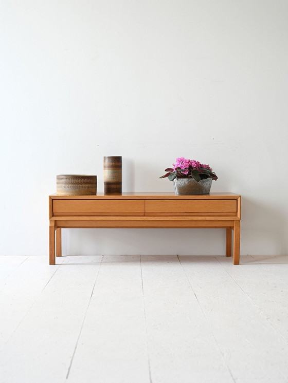 Image 1 of Mobili bassi in rovere vintage