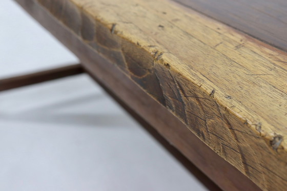 Image 1 of Antique Farmhouse Refectory Dining Table 