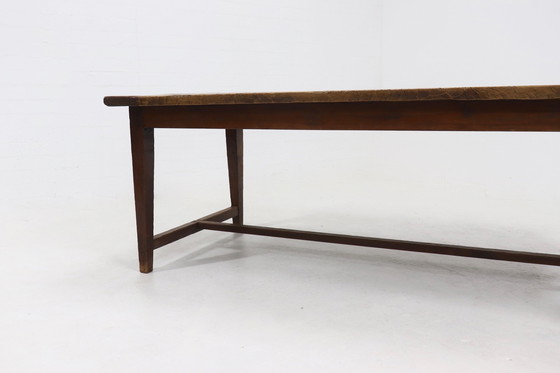 Image 1 of Antique Farmhouse Refectory Dining Table 