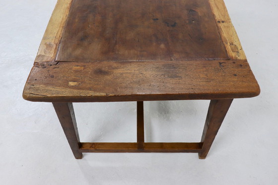 Image 1 of Antique Farmhouse Refectory Dining Table 