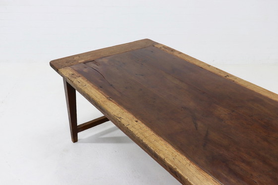 Image 1 of Antique Farmhouse Refectory Dining Table 