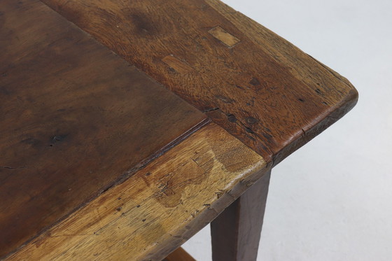 Image 1 of Antique Farmhouse Refectory Dining Table 