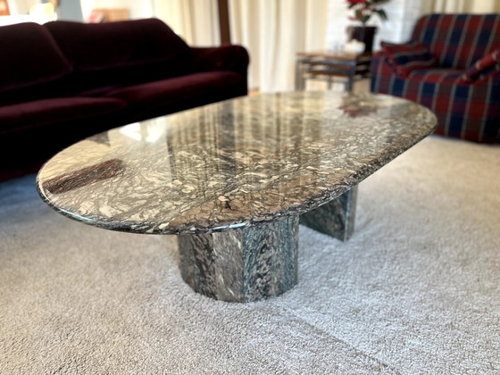 Image 1 of Coffee Table Marble Oval