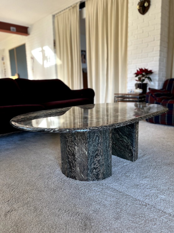 Image 1 of Coffee Table Marble Oval