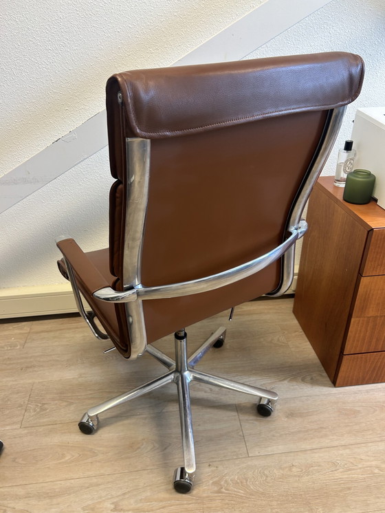 Image 1 of ICF Una deisgn office chair cognac