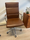ICF Una design chaise de bureau cognac