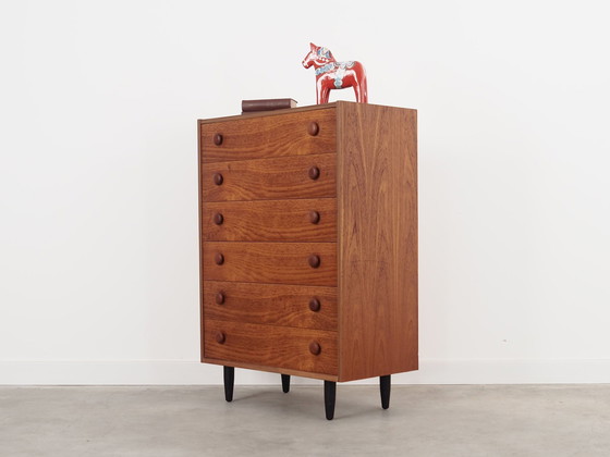 Image 1 of Teak Chest Of Drawers, Danish Design, 1960S, Production: Denmark