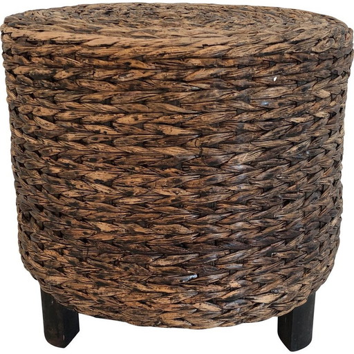 Vintage rope stool, France 1950