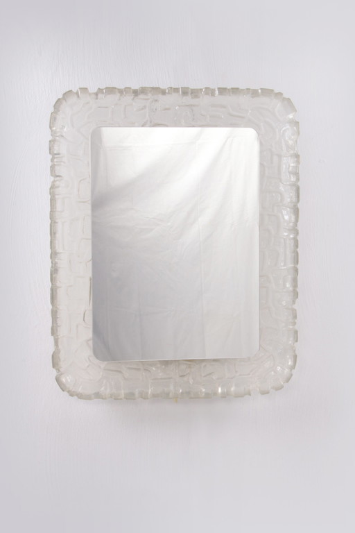 Hillebrand vintage illuminated mirror