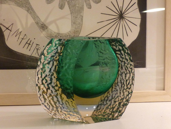 Image 1 of Sommerso vase Alessandro Mandruzzato 1960