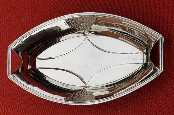 Image 1 of Art Deco Silver Bowl From Wmf, 1920S