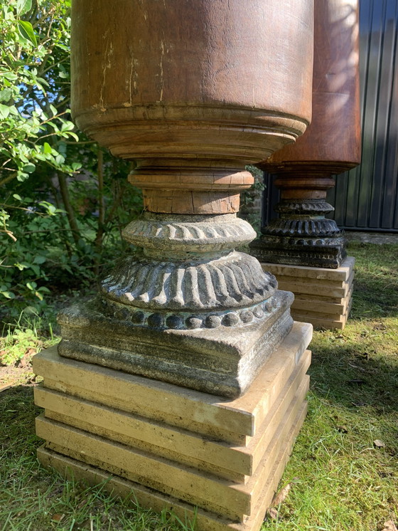 Image 1 of 2x Indian Pillars