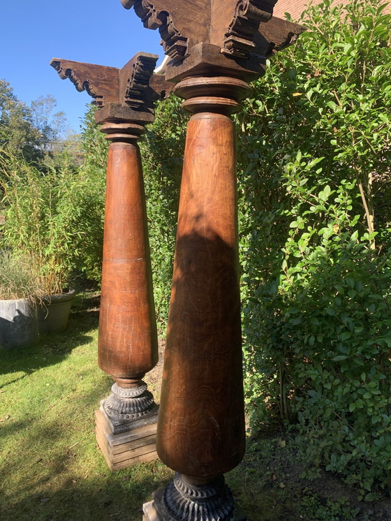 Image 1 of 2x Indian Pillars