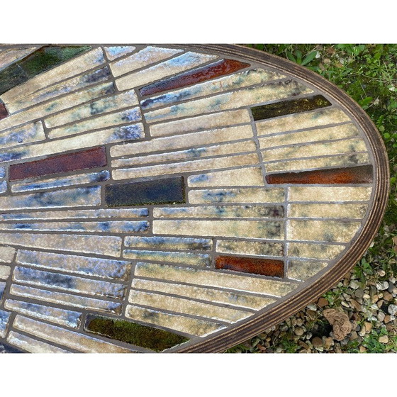 Image 1 of Vintage ceramic coffee table by Barrois Vallauris, 1970