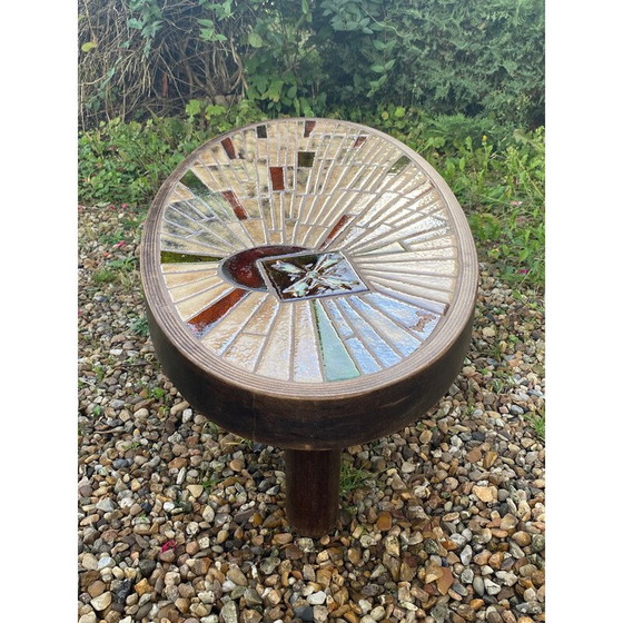 Image 1 of Vintage ceramic coffee table by Barrois Vallauris, 1970