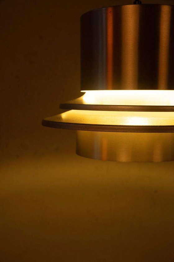 Image 1 of Lampada a sospensione vintage scandinava, lampada a sospensione spaziale