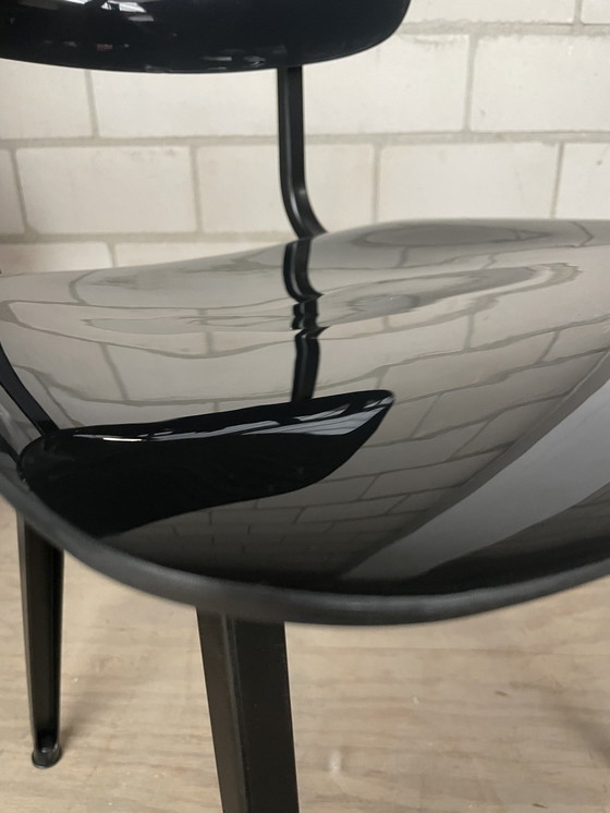 Image 1 of 4X Ahrend Revolt Chair High Gloss Black (New)