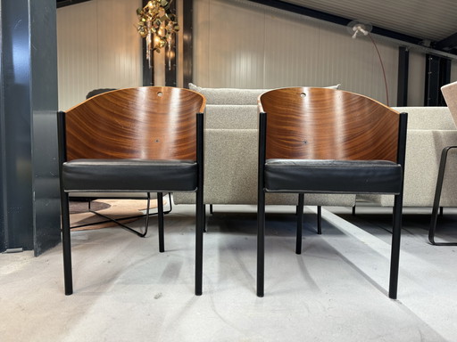 2 Philippe Starck Driade Costes chairs