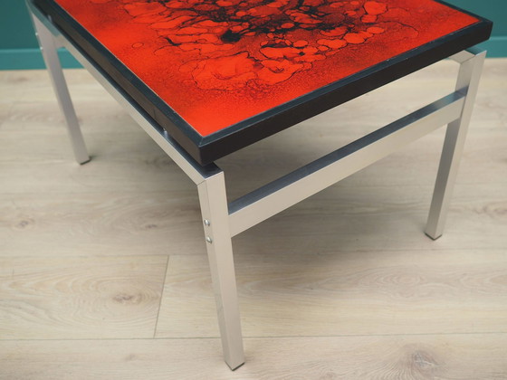 Image 1 of Glass Coffee Table, Danish Design, 1970S, Designer: Jean Rene