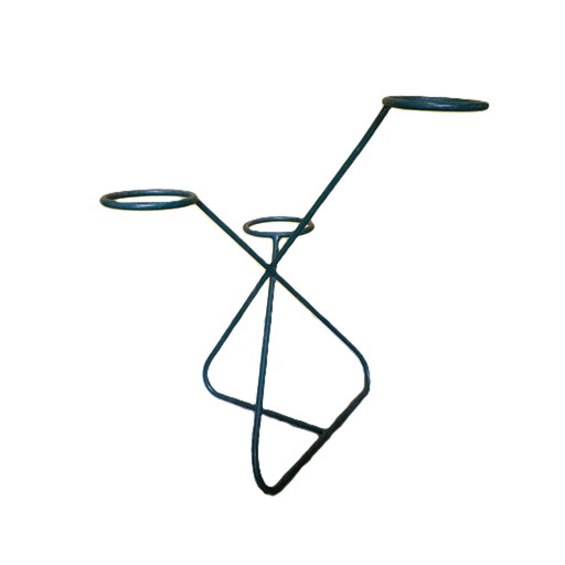 Porte-plante vintage en métal