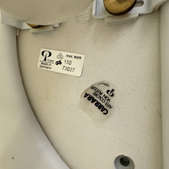 Image 1 of Juego de 2 apliques de pared grandes Peil &amp; Puzzler Carrara, década de 1970