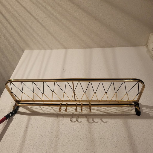 Aluminium Scoubidou Coat Rack, 1950,60