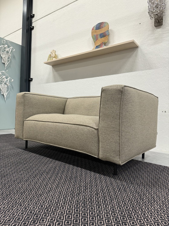 Image 1 of Gelderland 6400 2 Seater sofa Hallingdal fabric