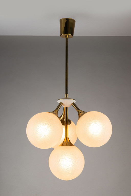 Sputnik Iced Glass Ceiling Light