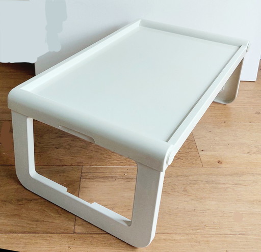 Guzzini white tray table in the original box