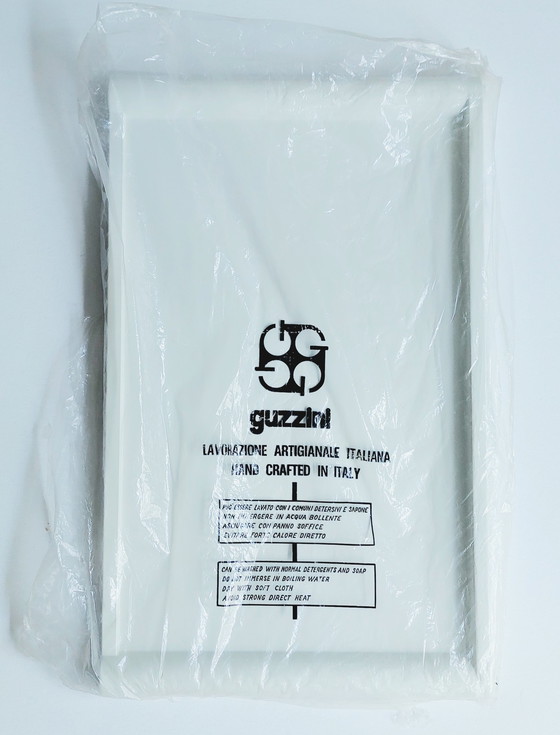 Image 1 of Guzzini white tray table in the original box