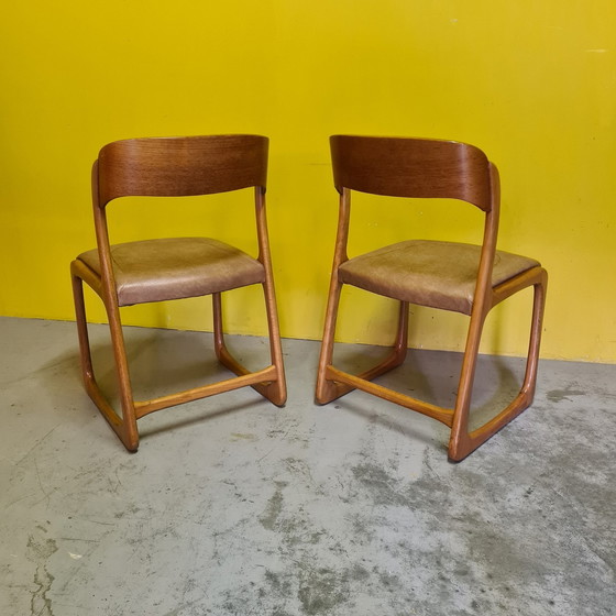 Image 1 of Chaises de salle à manger Emile & Walter Baumann