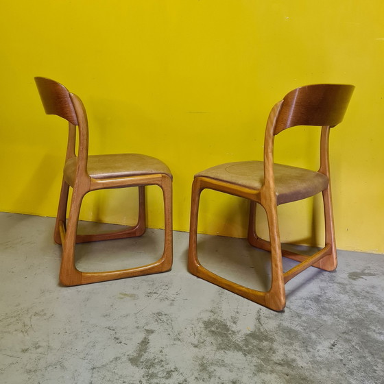 Image 1 of Chaises de salle à manger Emile & Walter Baumann