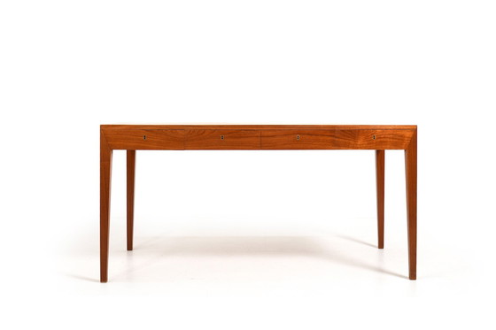 Image 1 of Mod. 36 Teak Desk by Severin Hansen for Haslev, 1950s