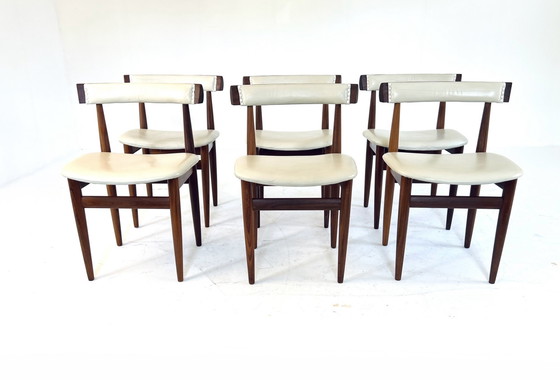 Image 1 of Roundette dining room set, Hans Olsen, Frem Rølje