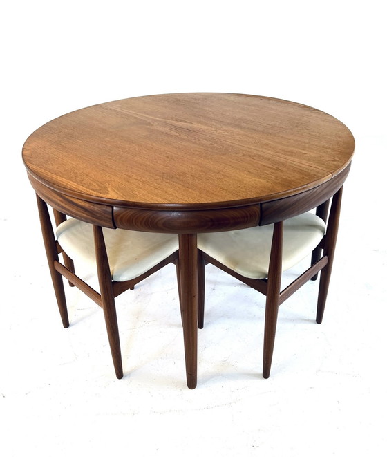 Image 1 of Roundette dining room set, Hans Olsen, Frem Rølje