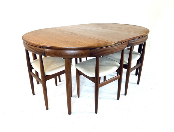 Image 1 of Roundette dining room set, Hans Olsen, Frem Rølje