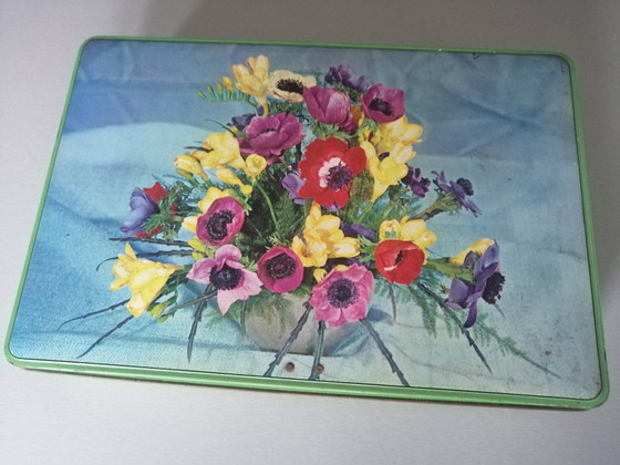 Image 1 of Scatola di latta vintage Jacques Superchocolat