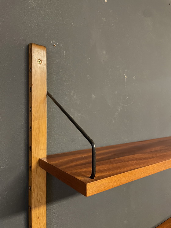 Image 1 of Wall Unit, Wall Rack, Poul Cadovius For Royal Systems, Denmark 1950'S