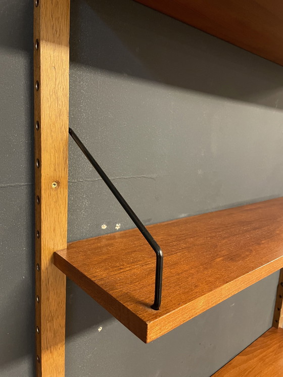 Image 1 of Wall Unit, Wall Rack, Poul Cadovius For Royal Systems, Denmark 1950'S