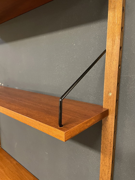 Image 1 of Wall Unit, Wall Rack, Poul Cadovius For Royal Systems, Denmark 1950'S