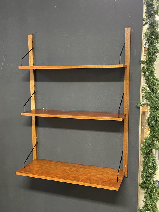 Image 1 of Wall Unit, Wall Rack, Poul Cadovius For Royal Systems, Denmark 1950'S