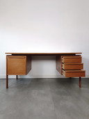 Vintage Danish Desk By Gunnar Gasvig, Gasvig Møbler