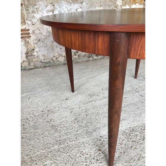 Image 1 of Vintage rosewood extensible table, 1960