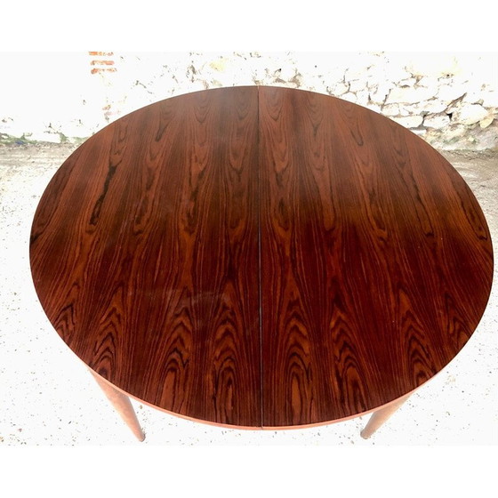 Image 1 of Vintage rosewood extensible table, 1960