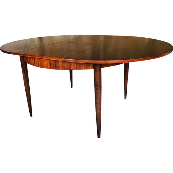 Image 1 of Vintage rosewood extensible table, 1960