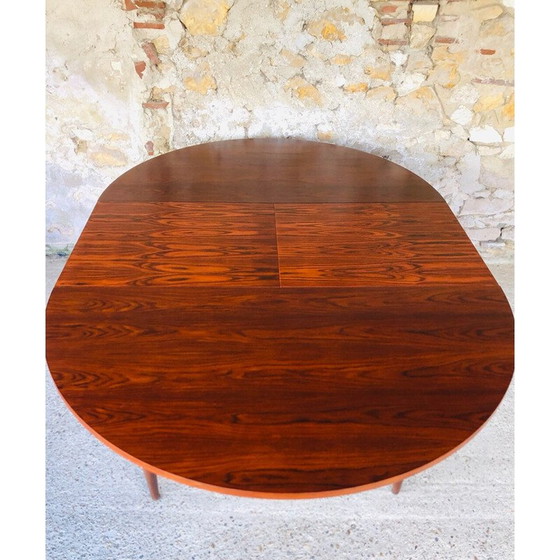 Image 1 of Vintage rosewood extensible table, 1960